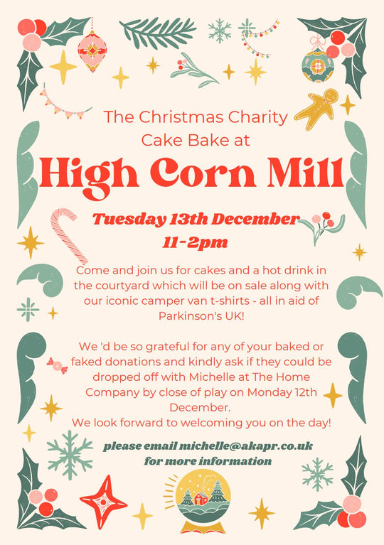 HIGH CORN MILL TO HOST CHRISTMAS CHARITY CAKE BAKE
