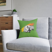 Square Pillow - White Back