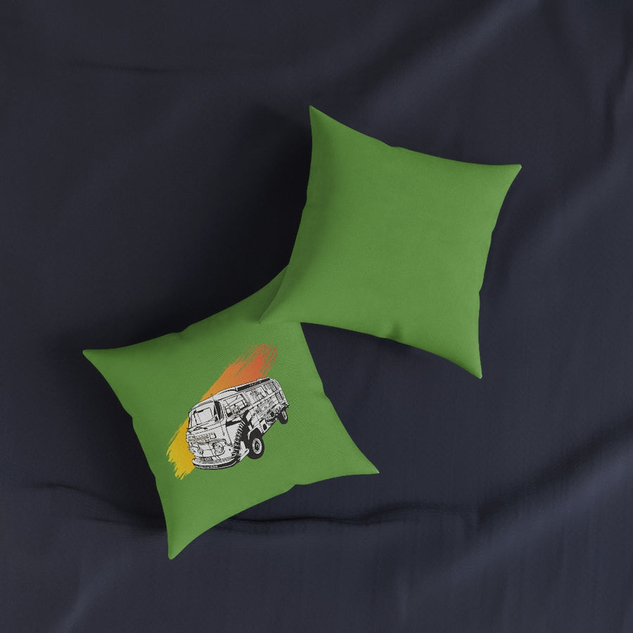 Square Pillow - White Back