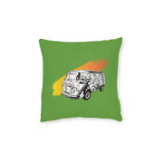 Square Pillow - White Back