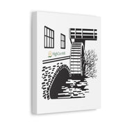 Satin Canvas, Stretched