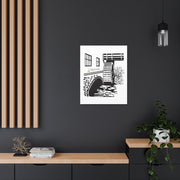 Satin Canvas, Stretched