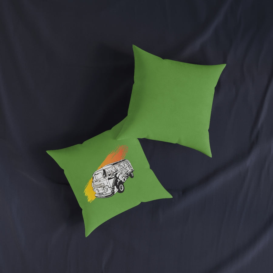 Square Pillow - White Back