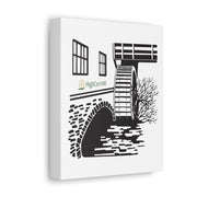 Satin Canvas, Stretched