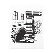 Satin Canvas, Stretched