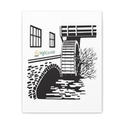 Satin Canvas, Stretched