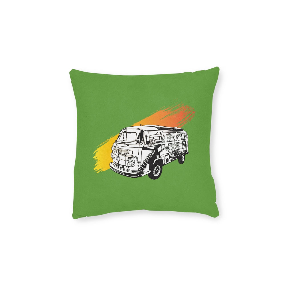 Square Pillow - White Back