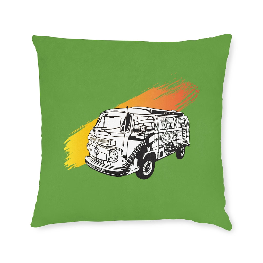 Square Pillow - White Back