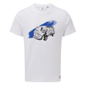 Camper Van Tee White/Blue