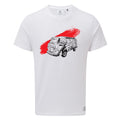 Camper Van Tee White/Red